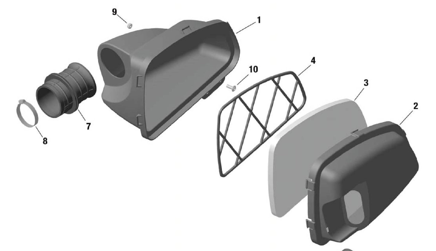 Rotax DD2 Airbox