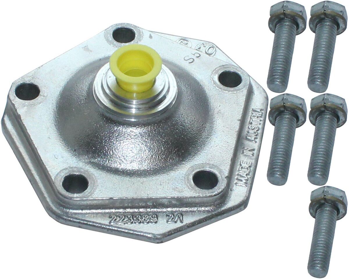 Partie supérieure de la chambre de combustion du moteur Rotax