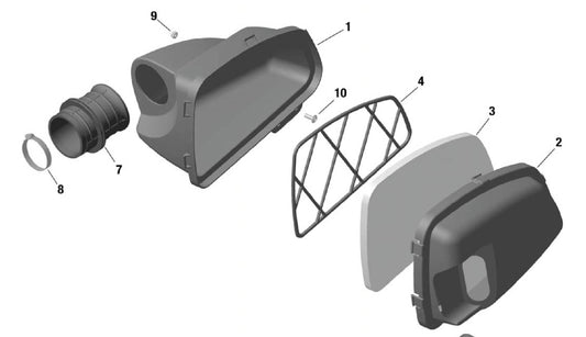 Rotax DD2 Airbox